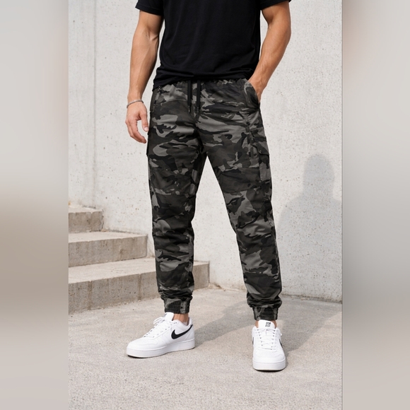 C1RCA Other - “C1RCA Camo Cargo Jogger Pants Zip Pocket Streetwear”
